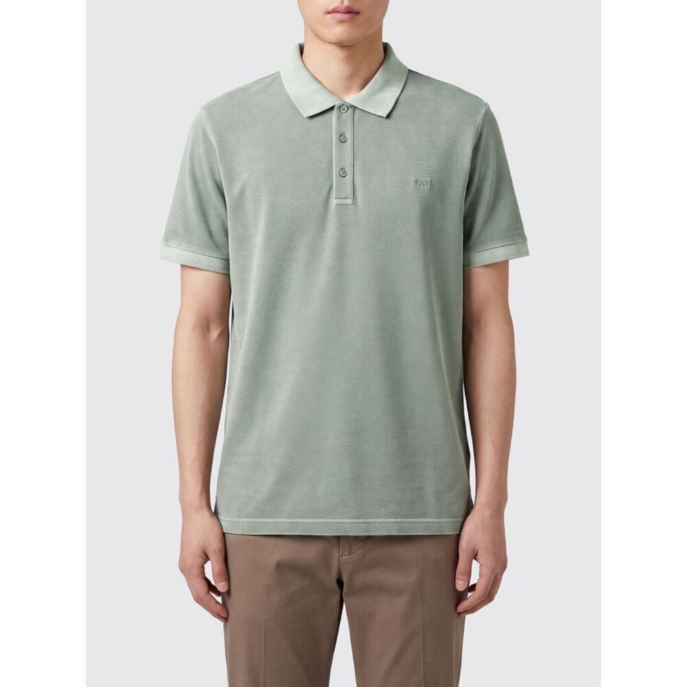 Fay Men Cotton Polo Shirt With Fay Logo